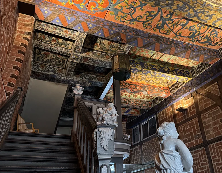 Deckenmalerei im Brösehaus in Lüneburg