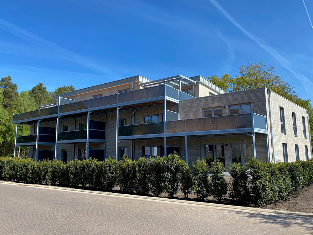 Neubau Erdgeschoss-Wohnung mit 3 Zimmern